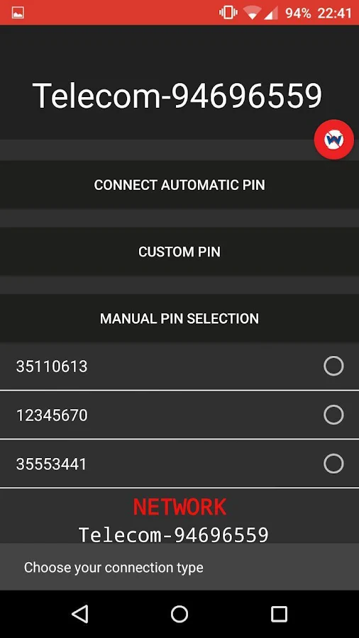    WIFI WPS WPA TESTER- screenshot  