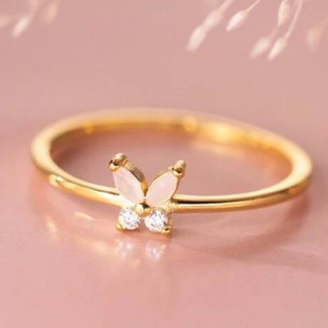 Title 2, S925 zilveren ring in Koreaanse stijl met eenvo...
