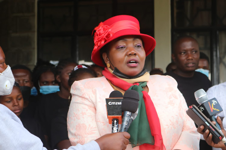 North Imenti MP aspirant Carol Muriuki.