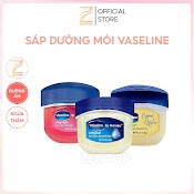 Sáp - Son Dưỡng Môi Vaseline Dưỡng Ẩm Ngăn Ngừa Nứt Nẻ Thâm Môi Dạng Hũ Zentop