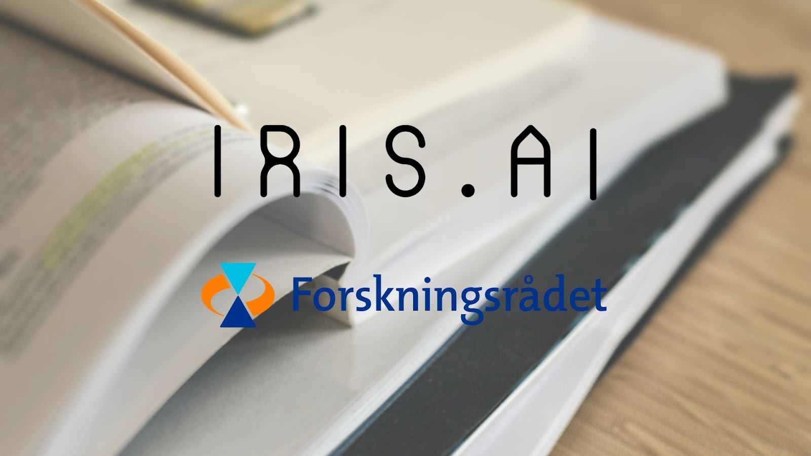 Iris.ai and Forskningsrådet research cocllaboration