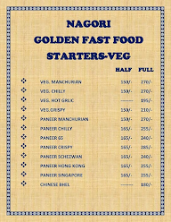 Nagori Golden Fast Food menu 5