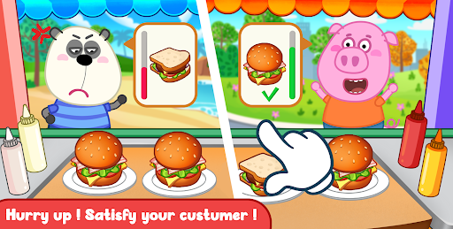 Screenshot Wolfoo Cooking Game - Sandwich