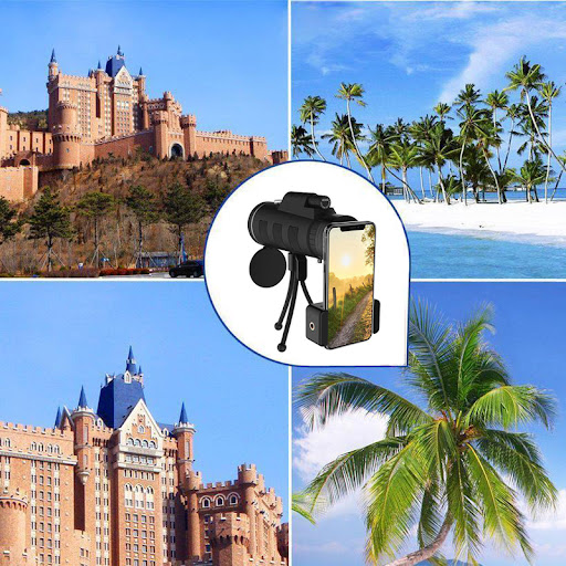 Title 2, Apple Compatible Monocular Telescope Zoom Scope...
