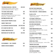 Lord Of The Drinks menu 1