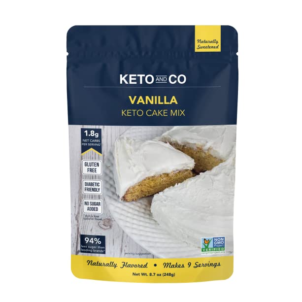 Vanilla Keto Cake Mix