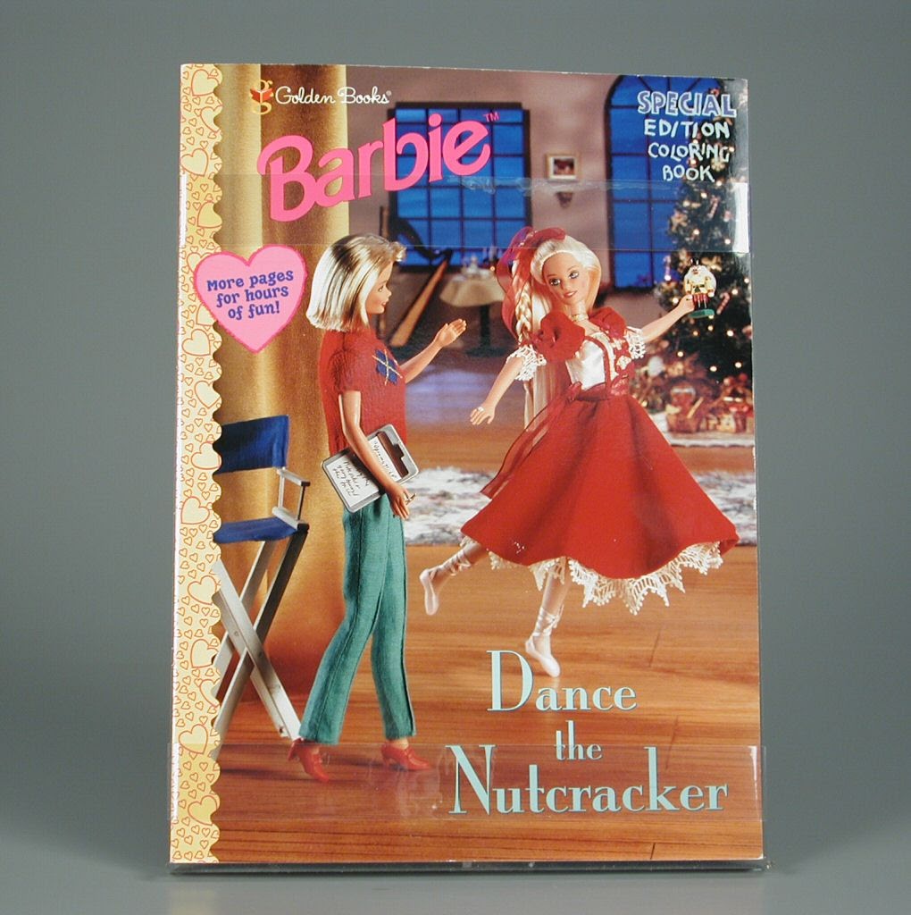 Coloring Book Barbie Dance The Nutcracker Golden Books Publishing Company Inc Google Arts Culture