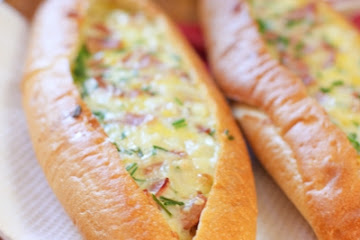 Baked Egg Boats