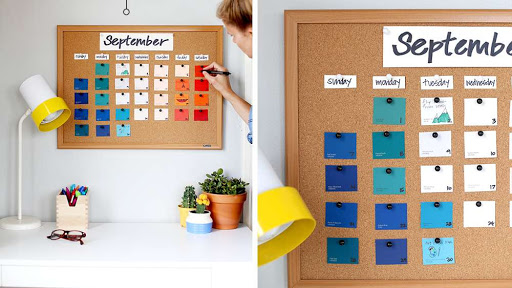 DIY Calendrier liege