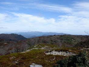 イブネ北峰から北方面