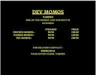 Dev Momos menu 2