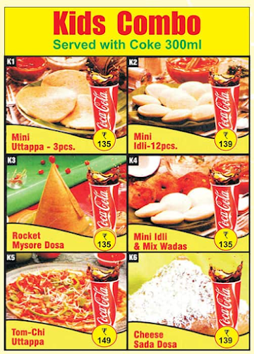 Dosa Plaza menu 