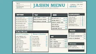 Jashn The Restaurant menu 2