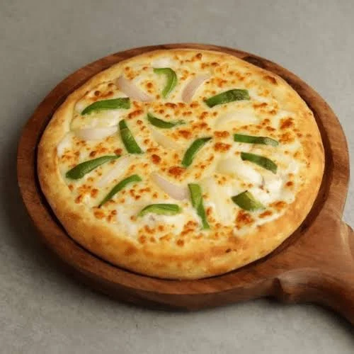 Combination Of Onion And Capsicum Peri Peri Pizza