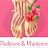 Pedicure and Manicure spa icon