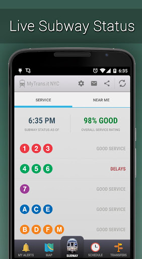 MyTransit NYC Subway Real Time