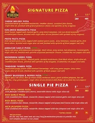 Red Flames Pizzeria menu 3