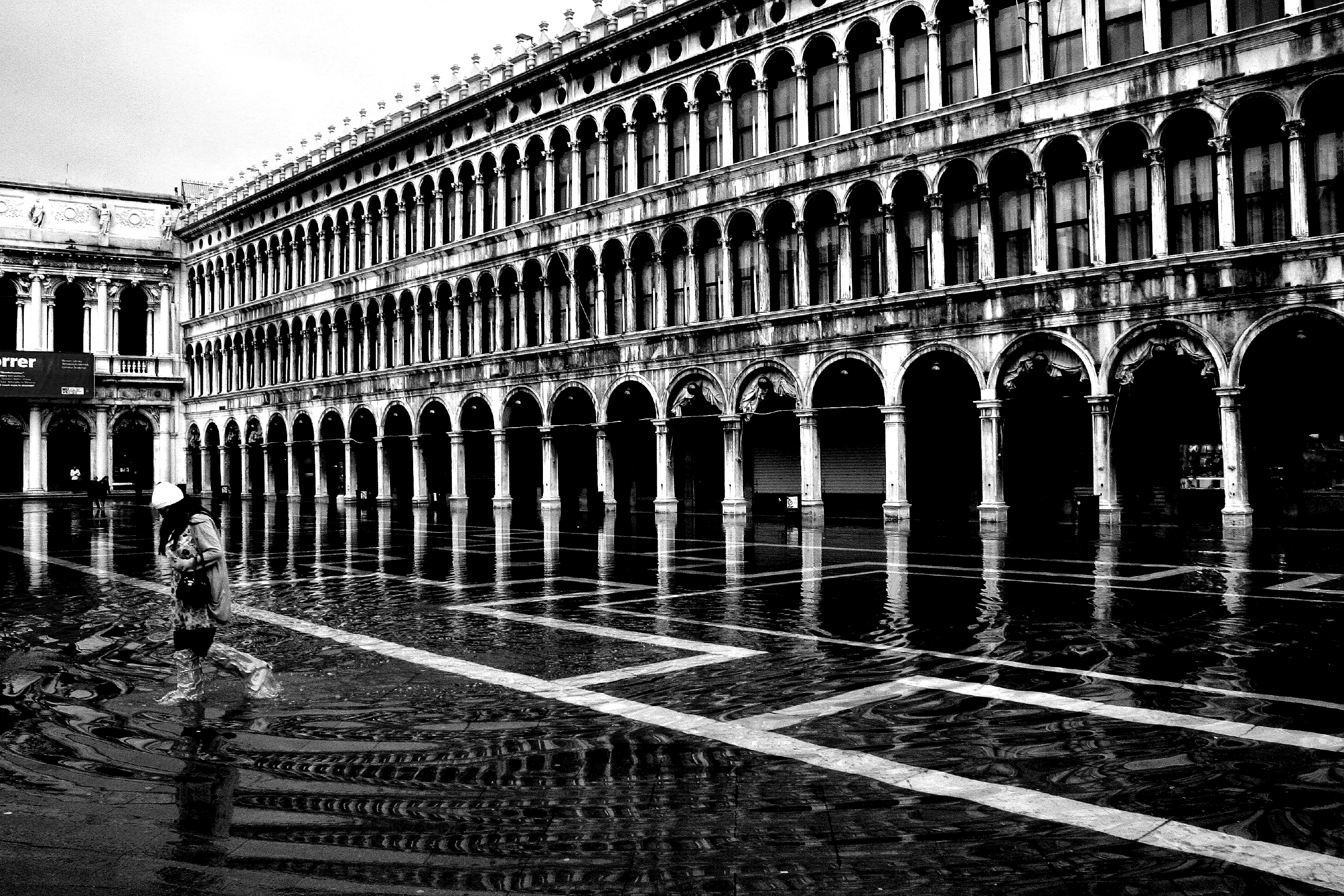 Camminando nell'acqua alta di Andrea F