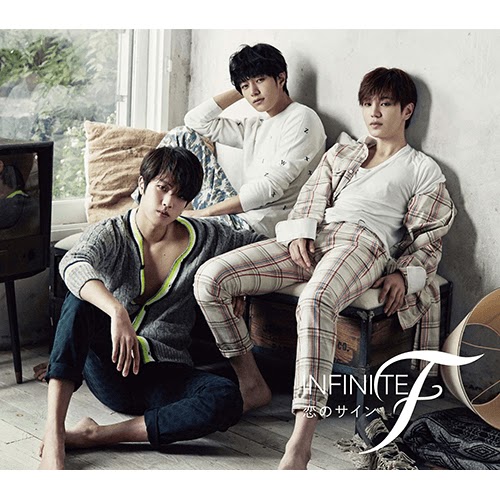 INFINITE F Jap debut album cover