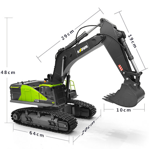 Title 1, Alloy Excavator 22 Channel Oversize Model Exper...