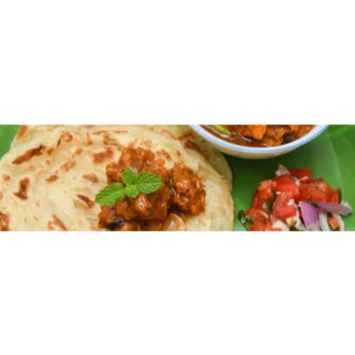 Goan Fish Curry (1Pc)+ Malabar Parantha (1Pc)