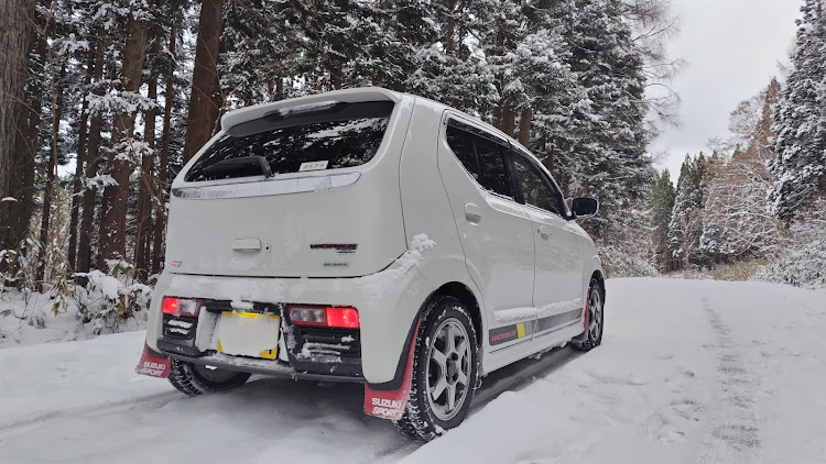 アルトワークスのアルトワークスha36s・ドライブ・雪道走行に関するカスタム事例の投稿画像2枚目