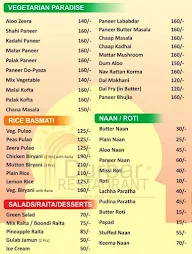 Durbar Restaurant menu 2