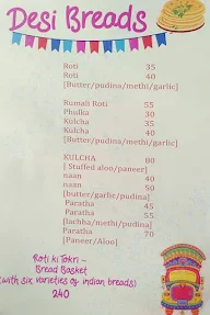 Taranga menu 6