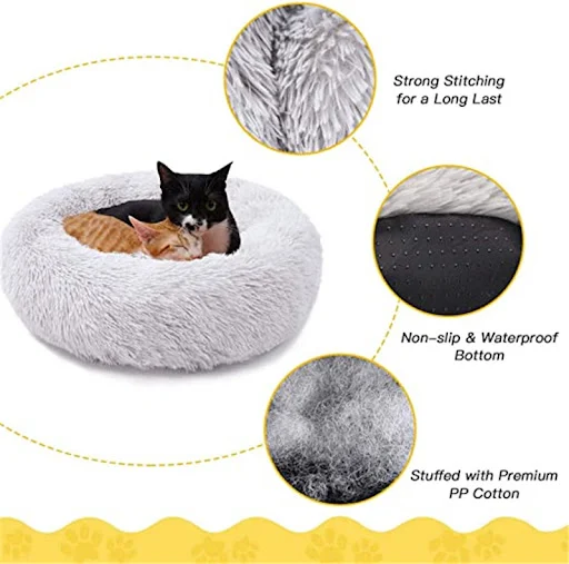 VIP Link for Dropshipping Round Large Dog Sofa Bed Washable Pet Bed Cat Bed Mats Winter Warm Sleeping Net Cushion Dogs S