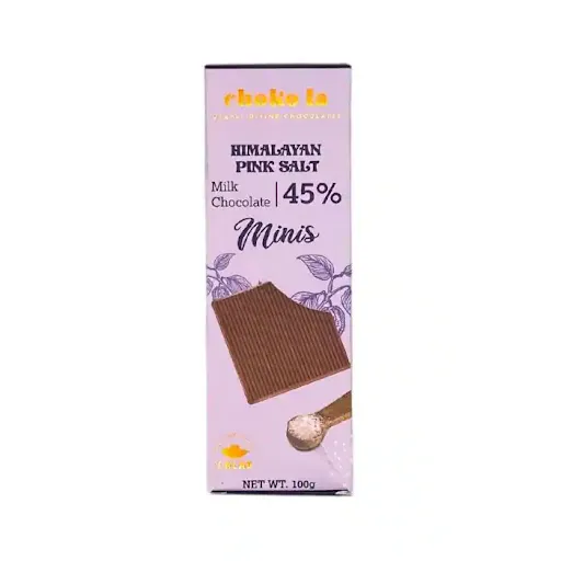 45% Himalayan Pink Salt Chocolate [Mini]