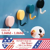 (Video Review) Móc Tròn J3 Dán Tường Treo Đồ Đa Năng - Móc Dính Gắn Tường Trang Trí Decor Nhà Cửa Nhiều Màu Sắc