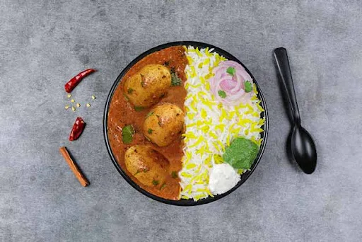 Punjabi Dum Aloo [Masala Rice] Bowl