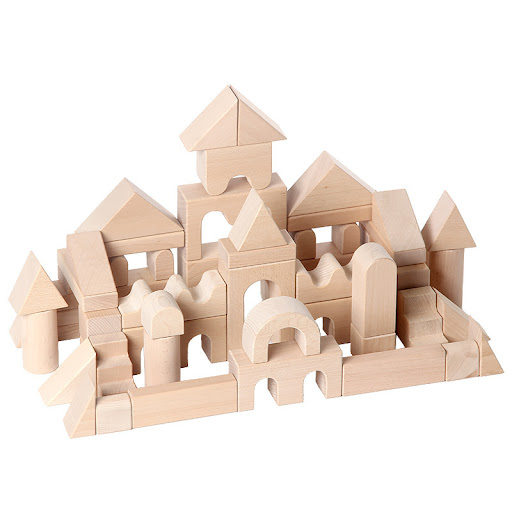 Title 7, Childrens Imported Beech Wood Large Particle C...