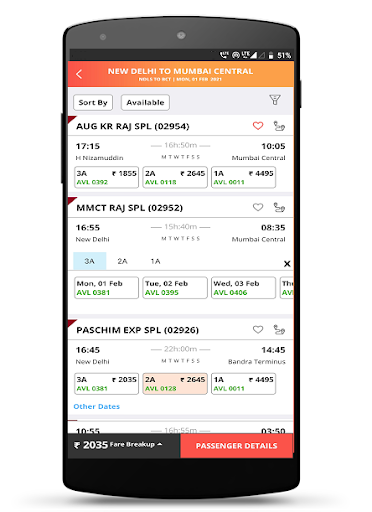 IRCTC Rail Connect screenshot #3