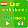 Leer Nederlandse 8000 videos icon