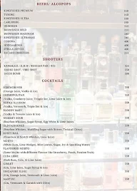 The Fort Bar & Kitchen menu 3