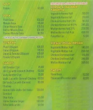 Xotic Kerala menu 5