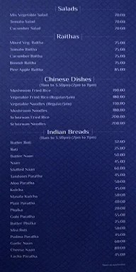 Hotel Shiva Sagar menu 2