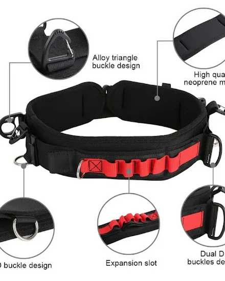 Camera Waist Belt Multi-functional Bundle Waistband Strap... - 0