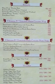 The Mohans Resto Bar menu 1