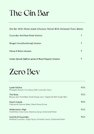 Lyrah - Alfresco Bar menu 3