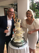 Newly married lawyers Emma Sadleir and Adam Berkowitz mark their wedding, Adam's 50th and their baby's birth at a garden party at home.
