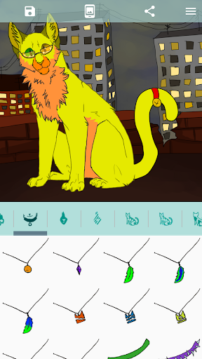 Screenshot Avatar Maker: Cats