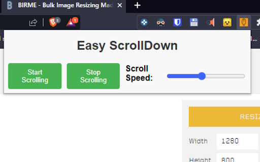 Easy ScrollDown