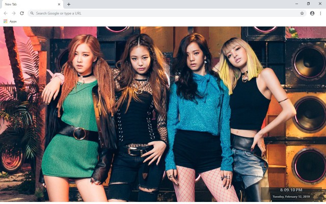 Kpop BLACKPINK New Tab Theme