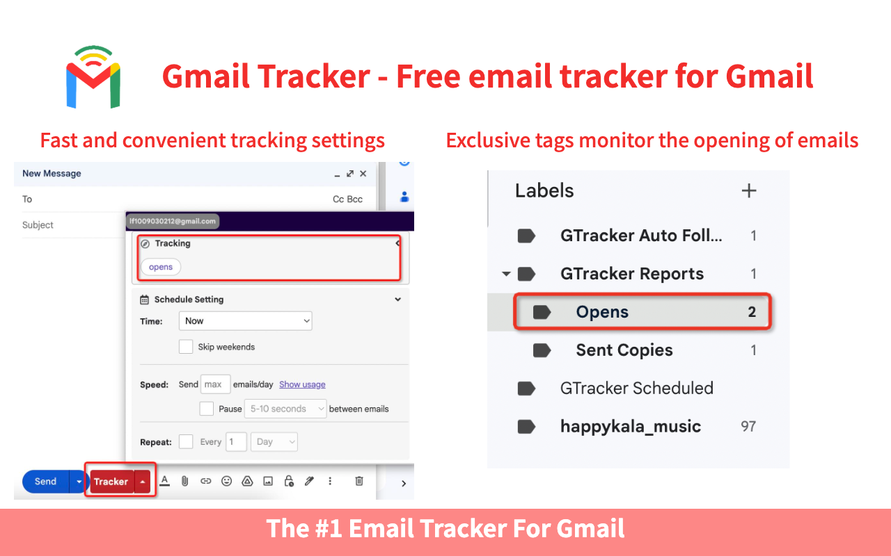 Gmail Tracker - free email tracker for gmail Preview image 2