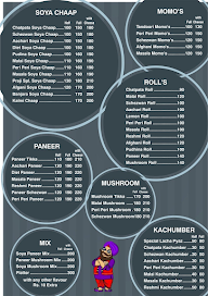 Mr Praji menu 1