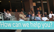 Kaizer Chiefs chairman Kaizer Motaung and manger Bobby Motaung during the Absa Premiership match between Kaizer Chiefs and Platinum Stars at FNB Stadium on April 15, 2018 in Johannesburg, South Africa. 