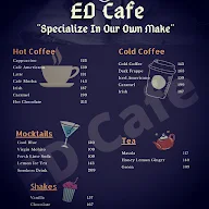 Ed Cafe menu 2