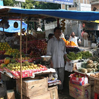 Mercato della frutta a Secunderabad di 